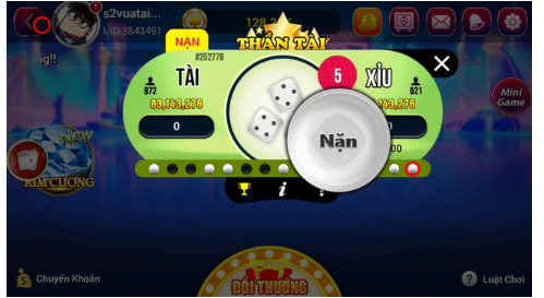 Chơi Tài Xỉu Luck8 mang lại lợi nhuận lớn